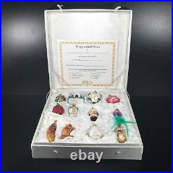 Old World Christmas Bride’s Collection Ornament Box Set