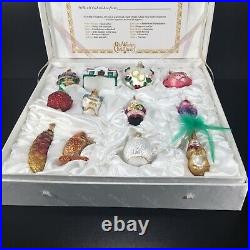 Old World Christmas Bride's Collection Ornament Box Set