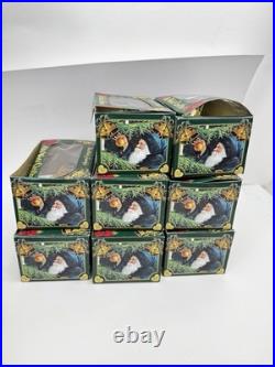 Old World Christmas Fishing Glass Ornament Lot Of 8 Bass Trout Salmon Truck