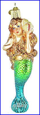 Old World Christmas Mermaid Glass Ornament