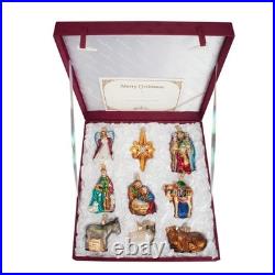 Old World Christmas Nativity Collection Ornament Set 14020