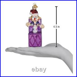 Old World Christmas Rudolph The Red Nosed Reindeer 5 Pc Glass Ornament Set #1