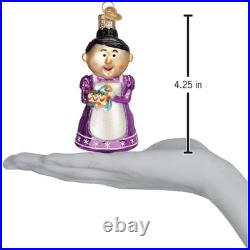 Old World Christmas Rudolph The Red Nosed Reindeer 5 Pc Glass Ornament Set #1