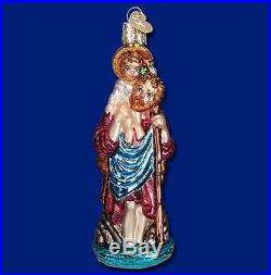 Old World Christmas St Christopher Ornament 24155 Saint Decoration New FREE BOX