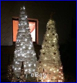 One Minute Tree künstlicher Weihnachtsbaum LED weiß oder grün 180 240 cm