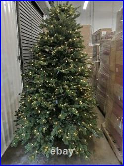 Open Box Balsam Hill Fraser Fir 7.5′ Tree with Candlelight LED Lights Christmas