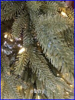 Open Box Balsam Hill Silverado Slim 9' Tree wth Candlelight LED Lights Christmas