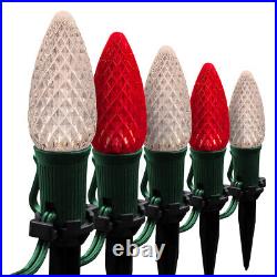 OptiCore C9 LED Christmas Pathway Lights Outdoor Yard Walkway Driveway Markers