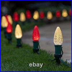 OptiCore C9 LED Christmas Pathway Lights Outdoor Yard Walkway Driveway Markers