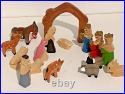 Ostheimer Nativity Set 15 Pierce Set Miniature