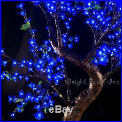 Outdoor Christmas LED Tree Cherry 4.8-Feet Blue Garden Landscape Wedding Event