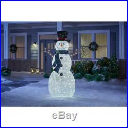 Outdoor Christmas Snowman 72 in. Life-Size LED Light Holiday Decorative