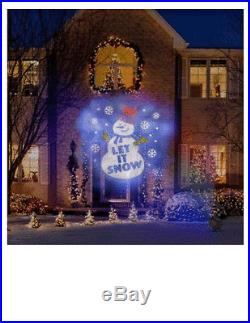 Outdoor Decoration Gobo Projector Christmas Multi Color LED Light Effect 8 slide