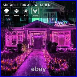 Outdoor Halloween Net Lights, 198 LEDs 9.8FT x 6.6FT, Plug in Waterproof