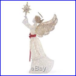 Outdoor Holiday Decorations 72 In. Life Size Christmas Angel Yard LED Lights
