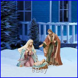 Outdoor Holy Family, 4-piece Set Christmas Nativity