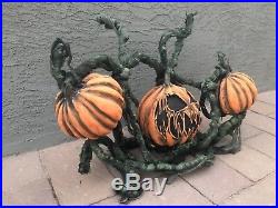 Outdoor Indoor Halloween Pumpkin Pile Scary Holiday Party Decor