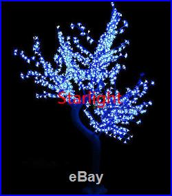 Outdoor LED Artificial Cherry Blossom Tree Wedding Garden Holiday Light 6ft/1.8M