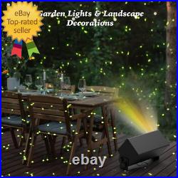 Outdoor Laser Lights Projector, 5 Color Motion Firefly Star Shower Laser Lights