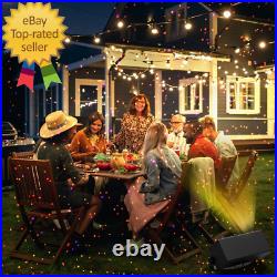 Outdoor Laser Lights Projector, 5 Color Motion Firefly Star Shower Laser Lights