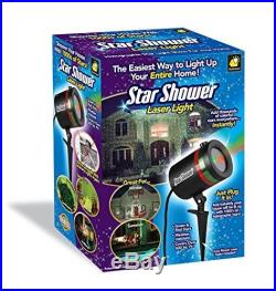Outdoor Laser Lights Projector Star Shower Red And Green Holiday Decorations NEW