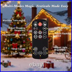 Outdoor Laser Lights Projector, White Laser Fairy Lights Projector, Christmas Sn