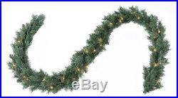 Outdoor Lighted Christmas Yard Decorations Pre Lit Tree Garland Wreath 5 PACK 1d