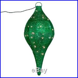 Outdoor Lighted Hanging Christmas Ornament Sculptures Yard Decoration 3 Colors