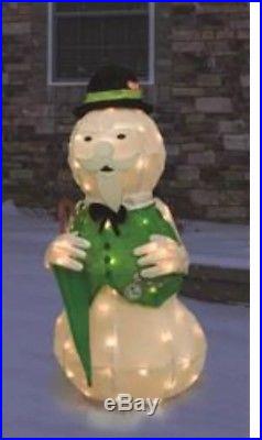 Outdoor Lighted Rudolph The red nosed Reindeer's narrator Sam Snowman Christmas