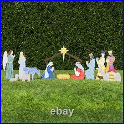 Outdoor Nativity Store Complete Outdoor Nativity Set (Standard, Color)