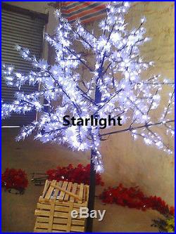Outdoor White 6.5ft LED Maple Tree Light 864 LEDs Home Garden Christmas Decor