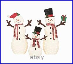 Outdoor christmas decorations snowman
