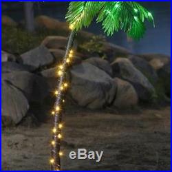 PALM TREE Outdoor Christmas Holiday Lighting Pre Lit Warm White LED 96 Light