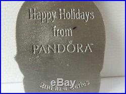 PANDORA CHRISTMAS ORNAMENT Snowman 2009 2nd in a Series Very Rare, Unused