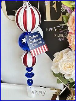 PENDANT DECORATION ORNAMENT 4th JULY INDEPENDENCE DAY 22 INSIDE/OUTSIDE