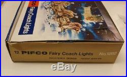 PIFCO Vintage Cinderella Fairy 12 Coach Christmas Lights, boxed & working, vgc