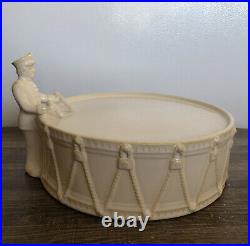 POTTERY BARN12 Days of Christmas Drummer Boy Cake / Pastry Stand Perfect VHTF
