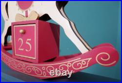 POTTERY BARN -New Chris Loves Julia 3D ROCKING HORSE Advent Calendar 18 High