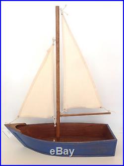 Pottery Barn Sailboat Serve Bowl New With Tags Sold Out At Pb