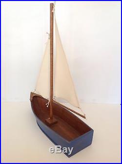 Pottery Barn Sailboat Serve Bowl New With Tags Sold Out At Pb