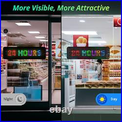 Pair 19 Programmable Car/ Home/ Shop Window Display LED Light Screen Signal