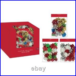 Paper Images Assorted Size Traditional Gift Bow (26-Pack) BOW26ACD Pack of 36