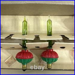 Paramount 5 Bubbling Lights with Box Raylite Electric Corp Christmas Santa Bulbs