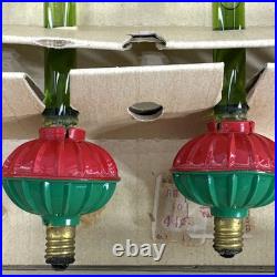 Paramount 5 Bubbling Lights with Box Raylite Electric Corp Christmas Santa Bulbs