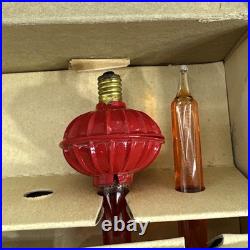 Paramount 5 Bubbling Lights with Box Raylite Electric Corp Christmas Santa Bulbs