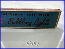 Paramount 5 Bubbling Lights with Box Raylite Electric Corp Christmas Santa Bulbs