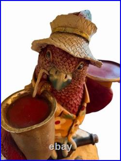 Parrot Butler Vintage 3 Feet Tall Hawaiian Shirt Greeter