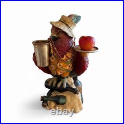 Parrot Butler Vintage 3 Feet Tall Hawaiian Shirt Greeter