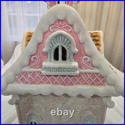 Pastel Colors Mansion, House Lights Up 26 Pink, Blue Rare Collectible