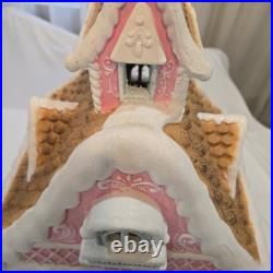 Pastel Colors Mansion, House Lights Up 26 Pink, Blue Rare Collectible